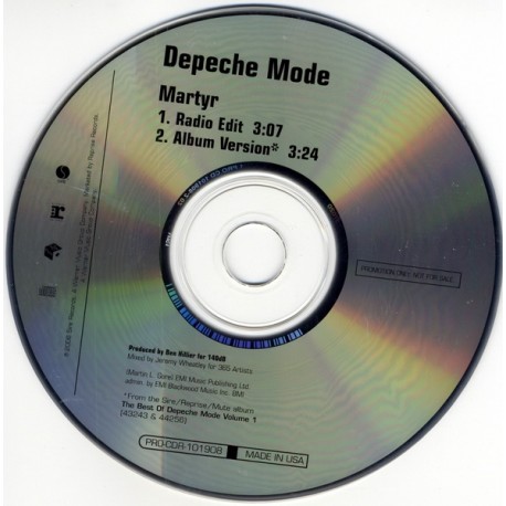 Depeche Mode - Martyr (USA promo)