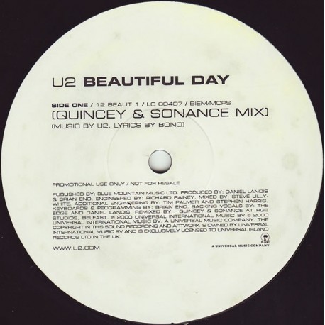 U2 - Beautiful Day (promo)