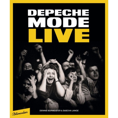 Depeche Mode - Live (424 oldalas könyv)